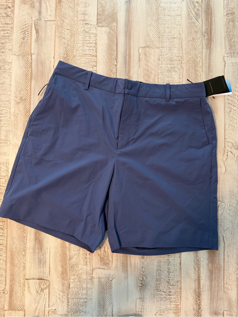 Mango Men's Navy Athletic Performance Shorts